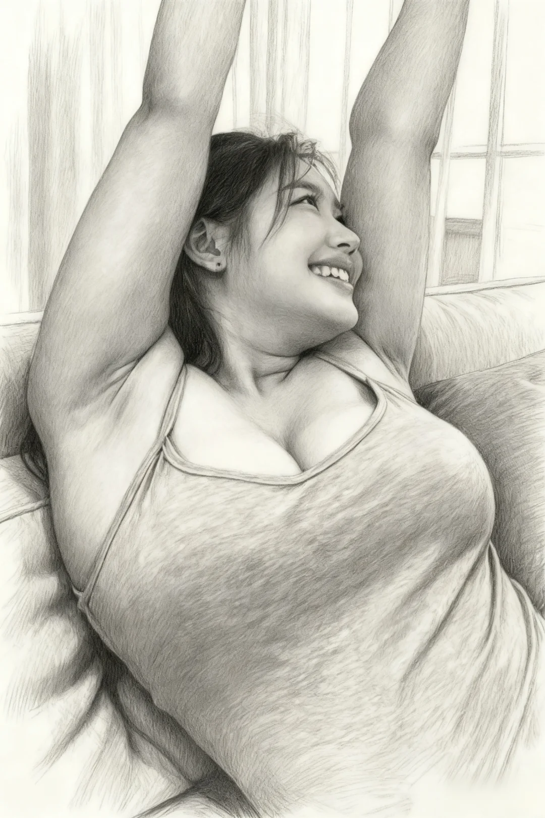 丰满性感美女～