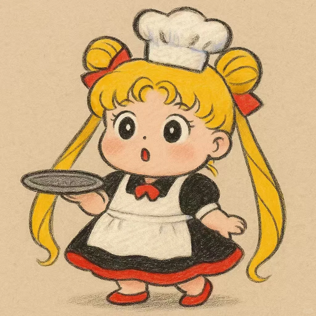 这也太可爱了叭！美少女战士头像～