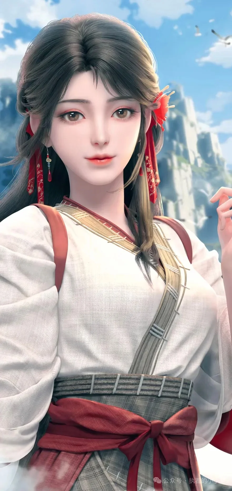 国漫女神火灵儿，上古时期的女神，绝美！！