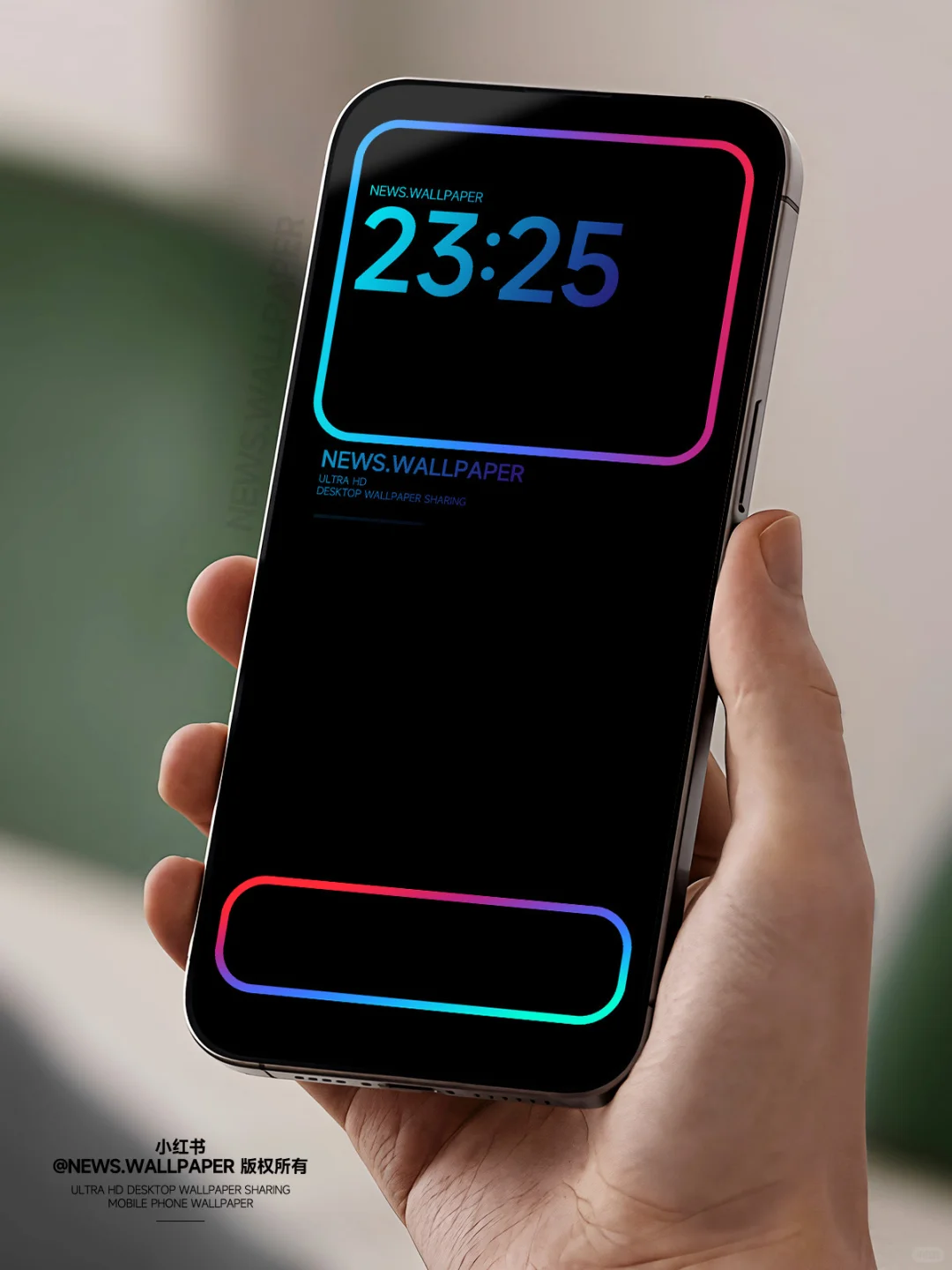 高级感配色遇上iOS26 | 荧光壁纸分享493