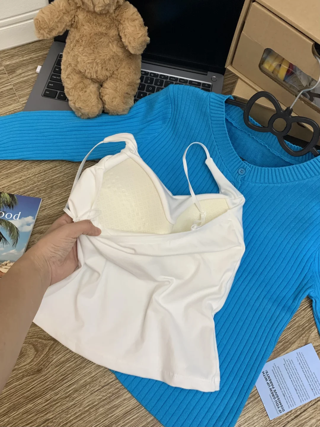 17.8💰随手买的白色百搭吊带这一刻封神了‼️