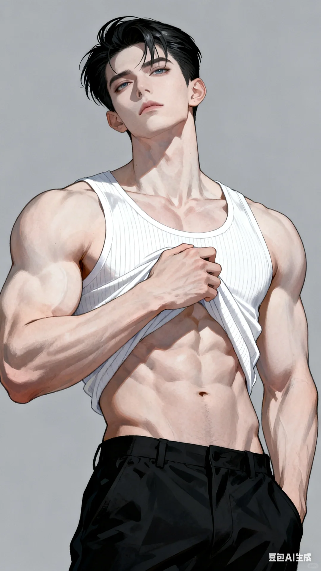 豆包4.0关键词分享（背心腹肌）