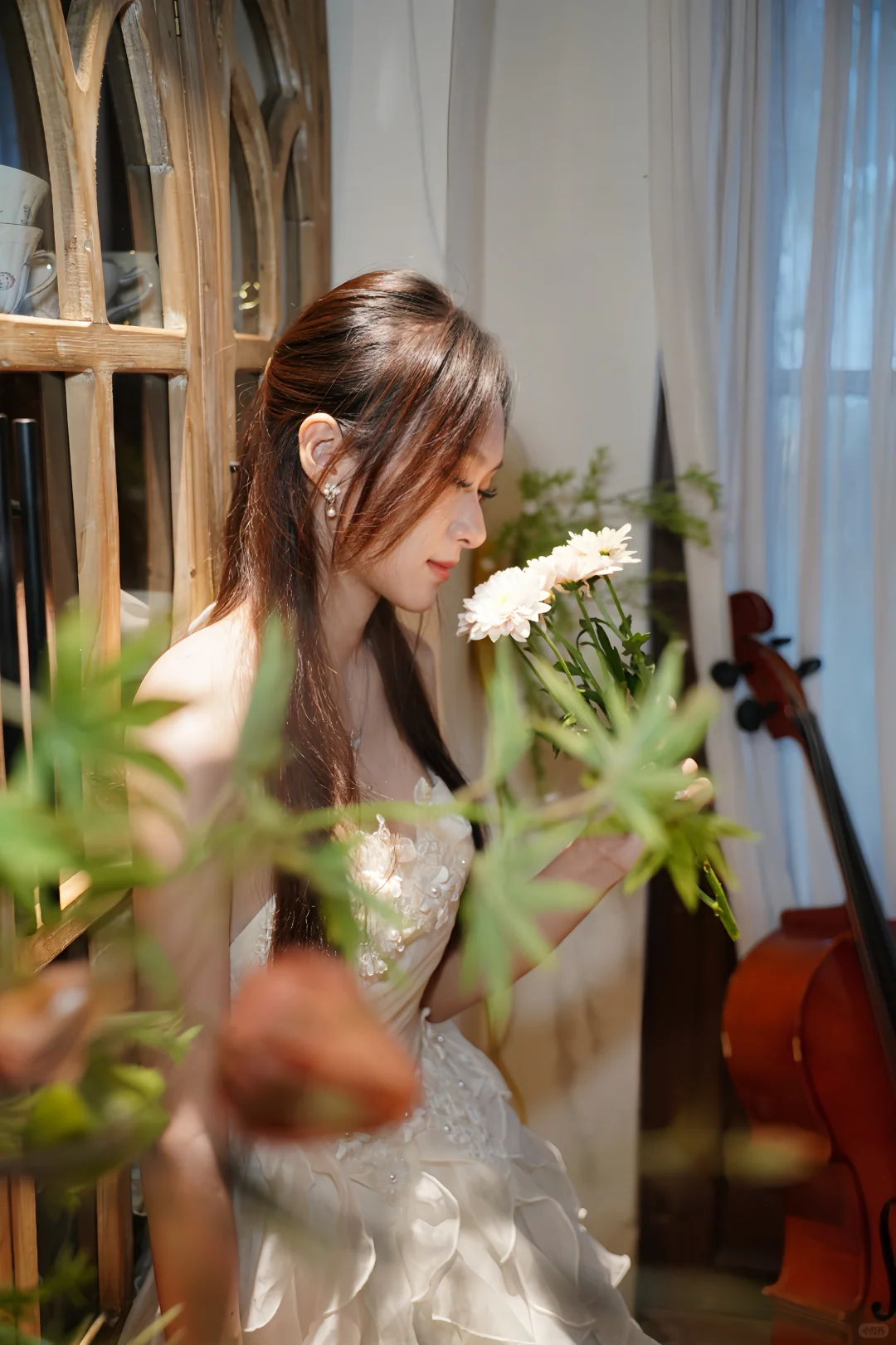 今天是被白纱裹住的温柔｜互勉模特