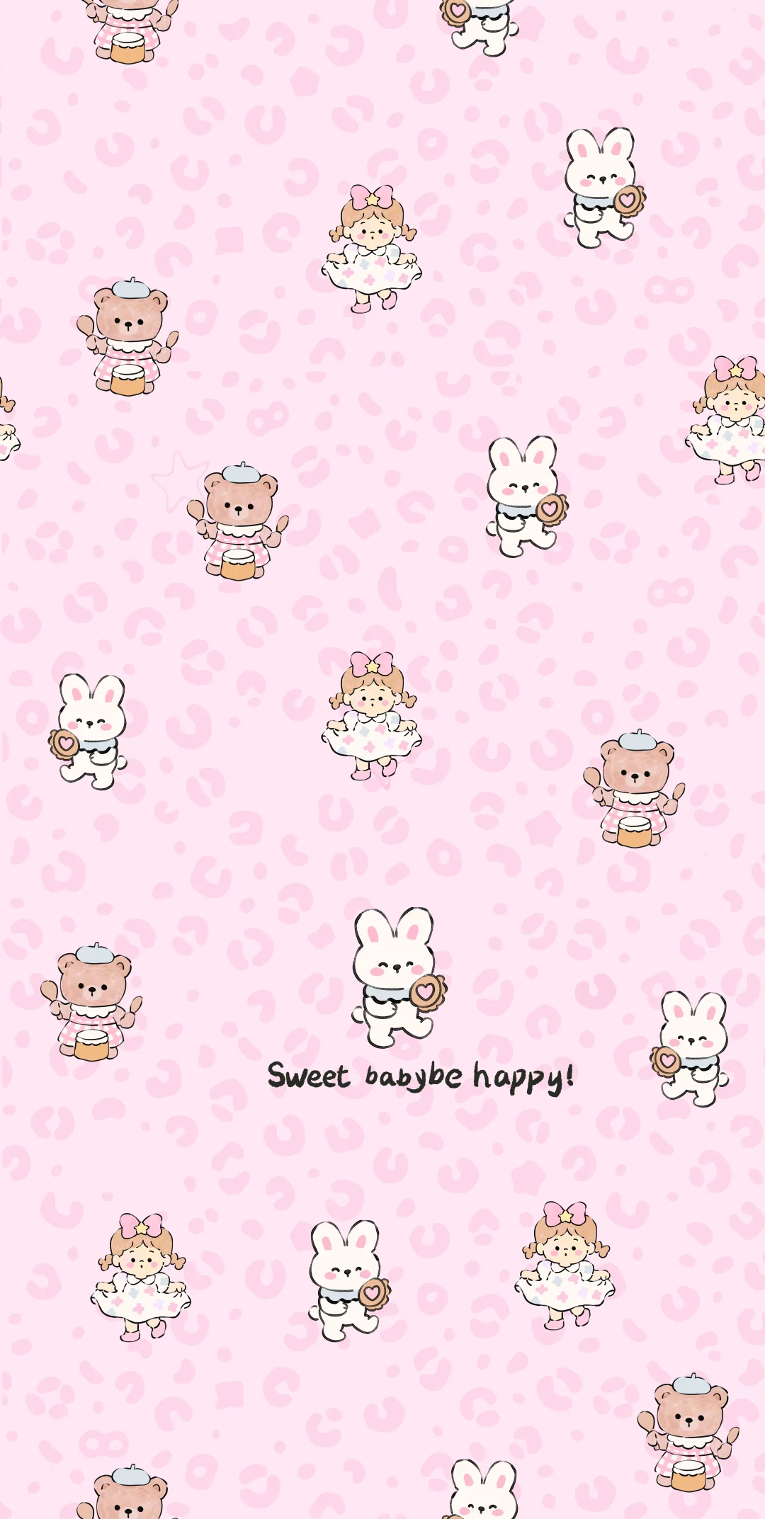 冷冷的冬天，就要和小熊在一起