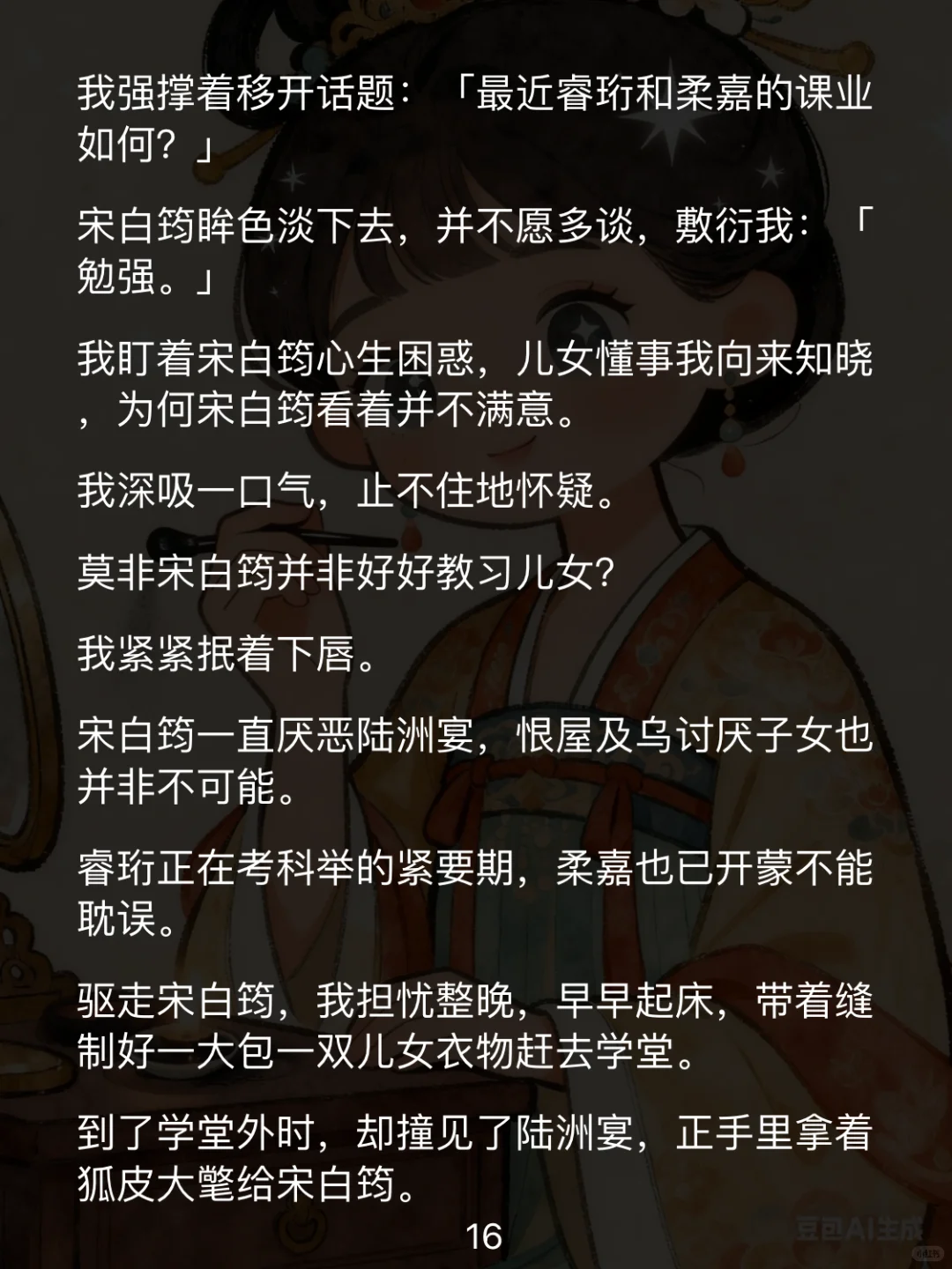 夫君嫌我舌笨，却迷上女先生的