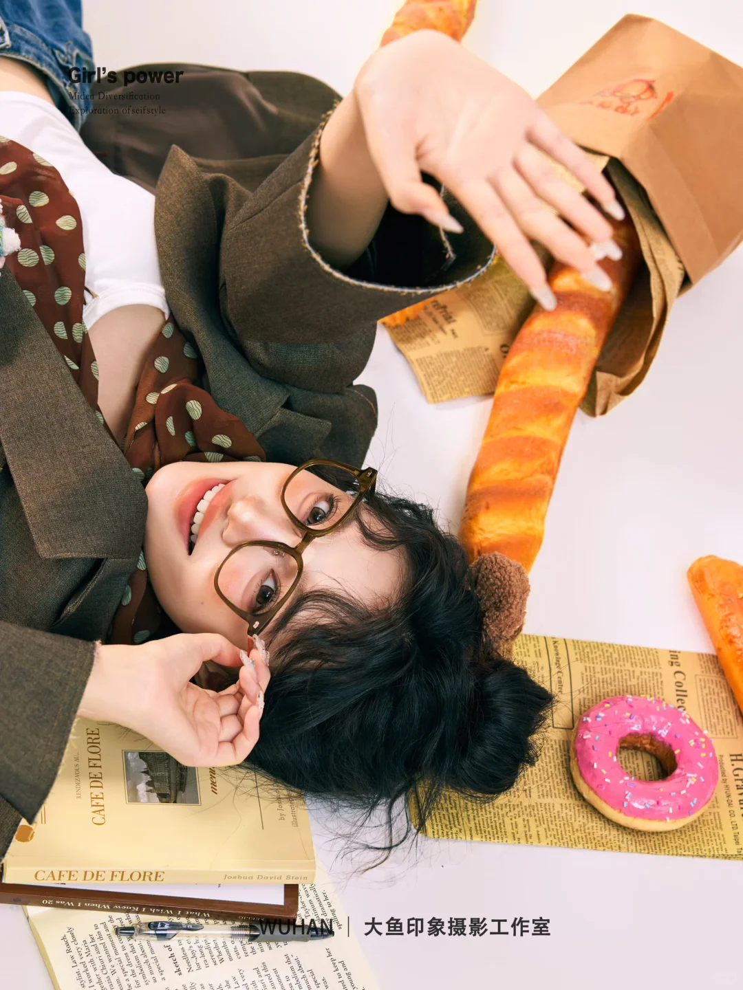 学废啦(⸝⸝•‧̫•⸝⸝)🥐是奶呼呼书呆子面包少女