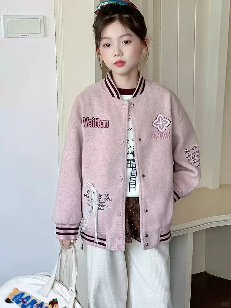 2025新款女童棒球服⛄️韩系萌宝必备