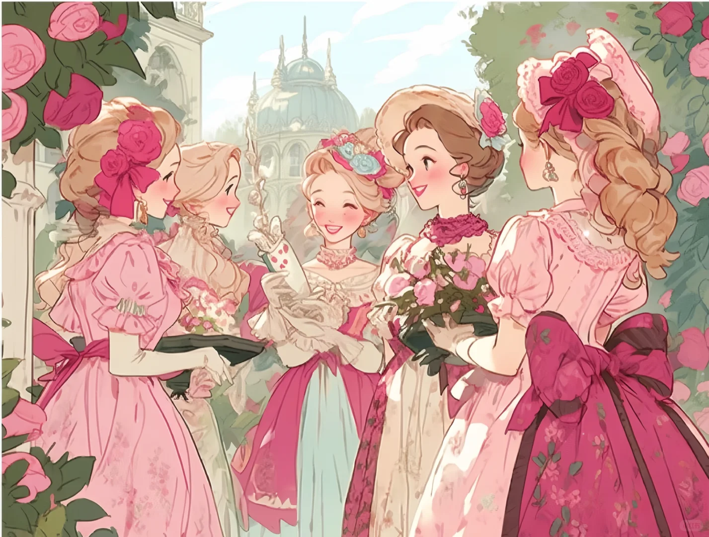 iPad壁纸 | 公主的茶话会🎀