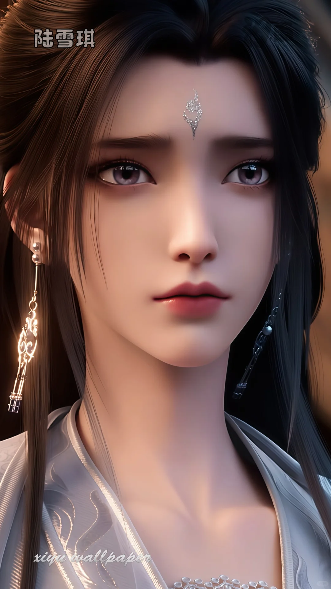 心绪不宁的雪琪