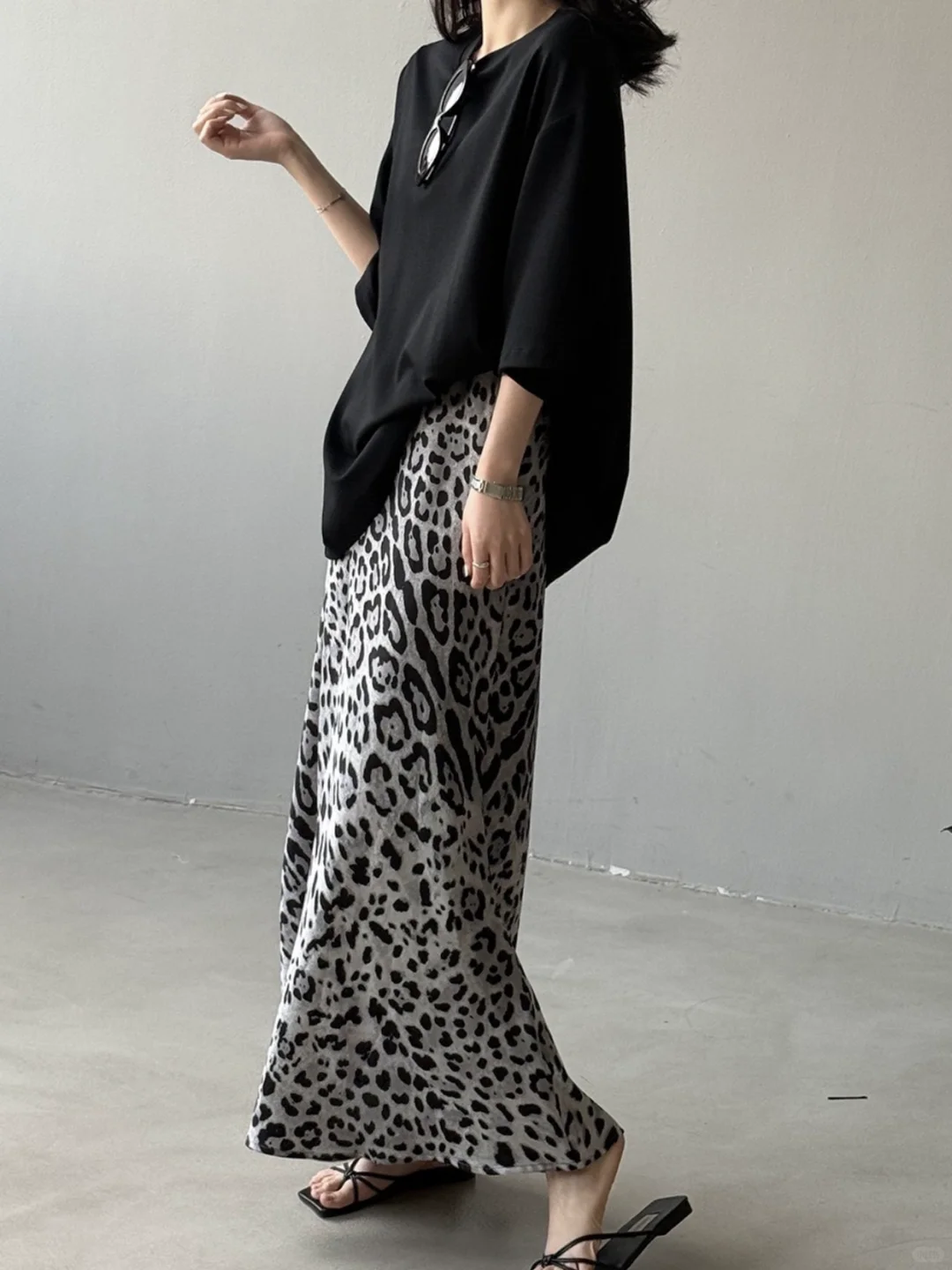 好喜欢的一套豹纹裙，慵懒又高级！！！