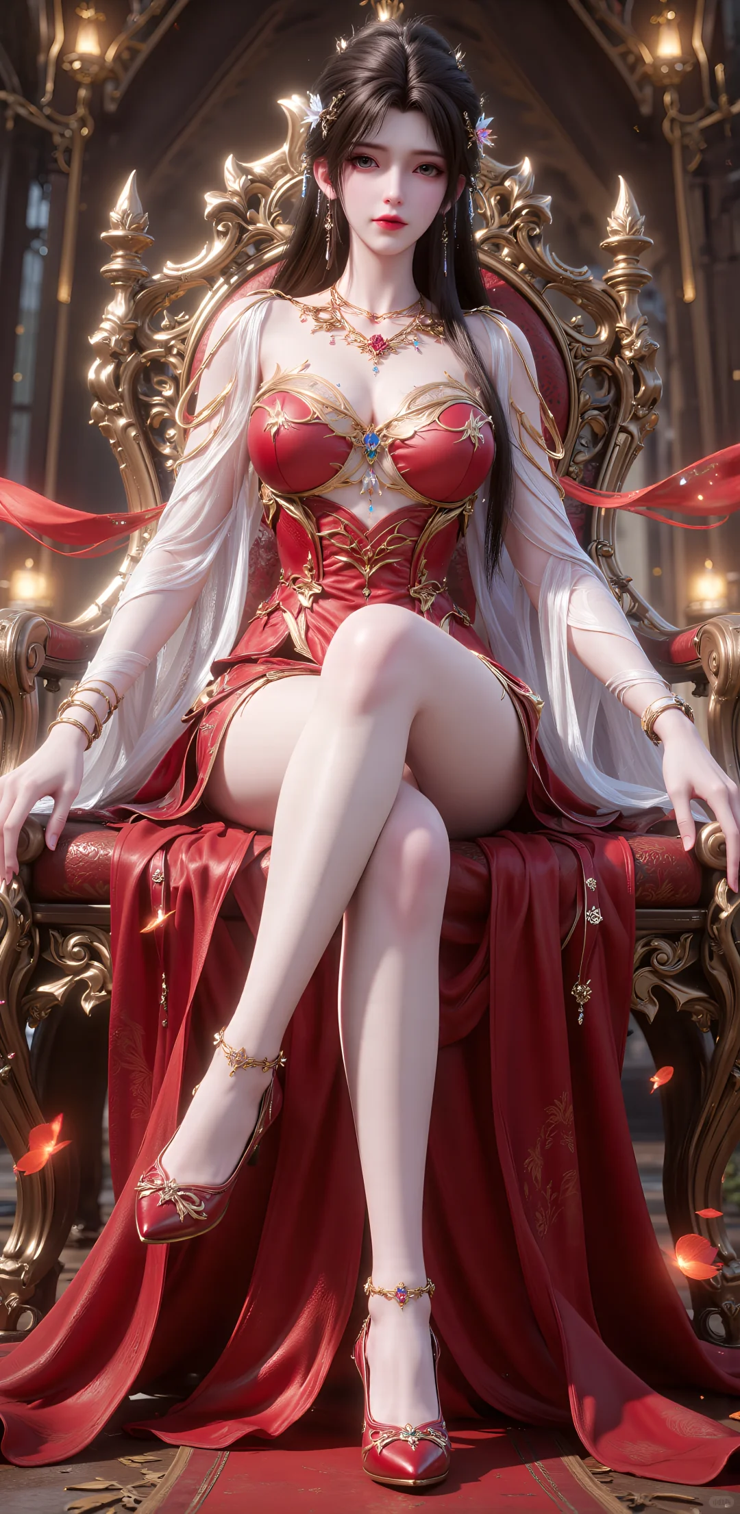 清漪，行走的衣架，左滑换装