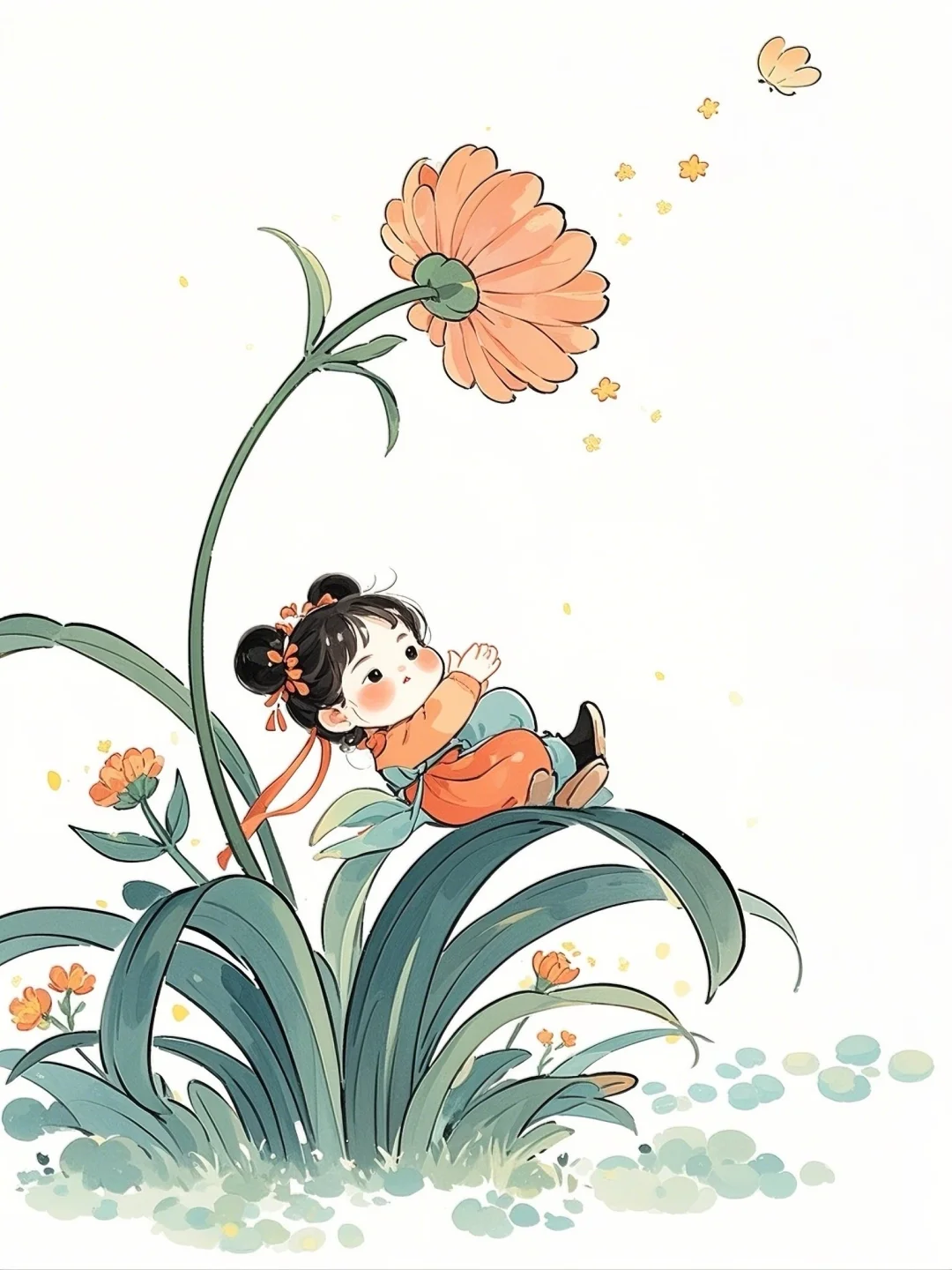 可爱的小花仙子 | 壁纸