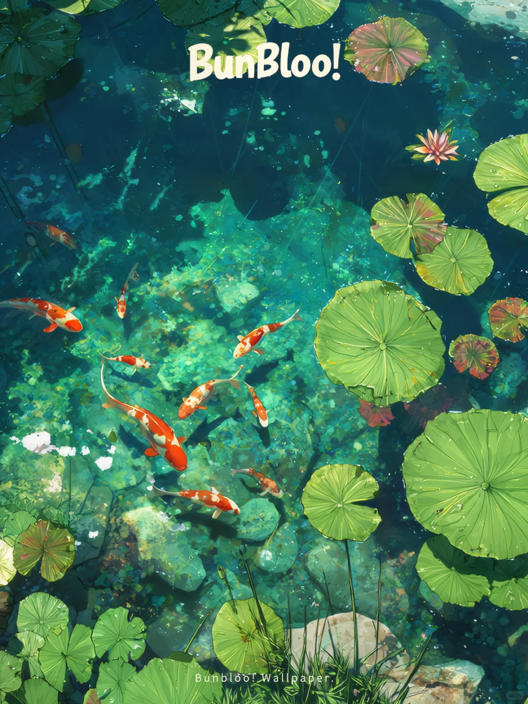 池塘里有锦鲤，今日份壁纸分享｜126