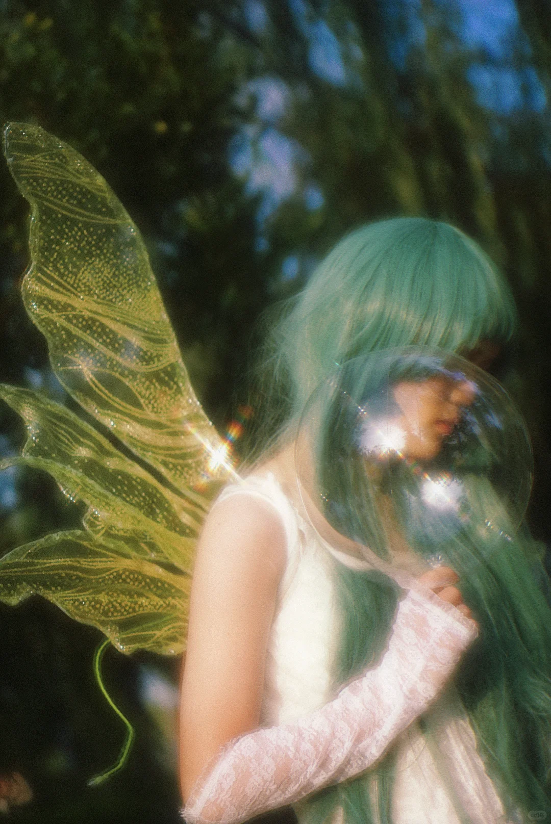 小精灵太好拍了！好仙好梦幻！🧚