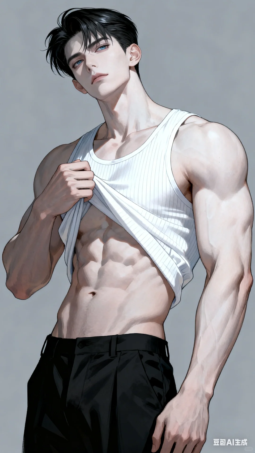 豆包4.0关键词分享（背心腹肌）