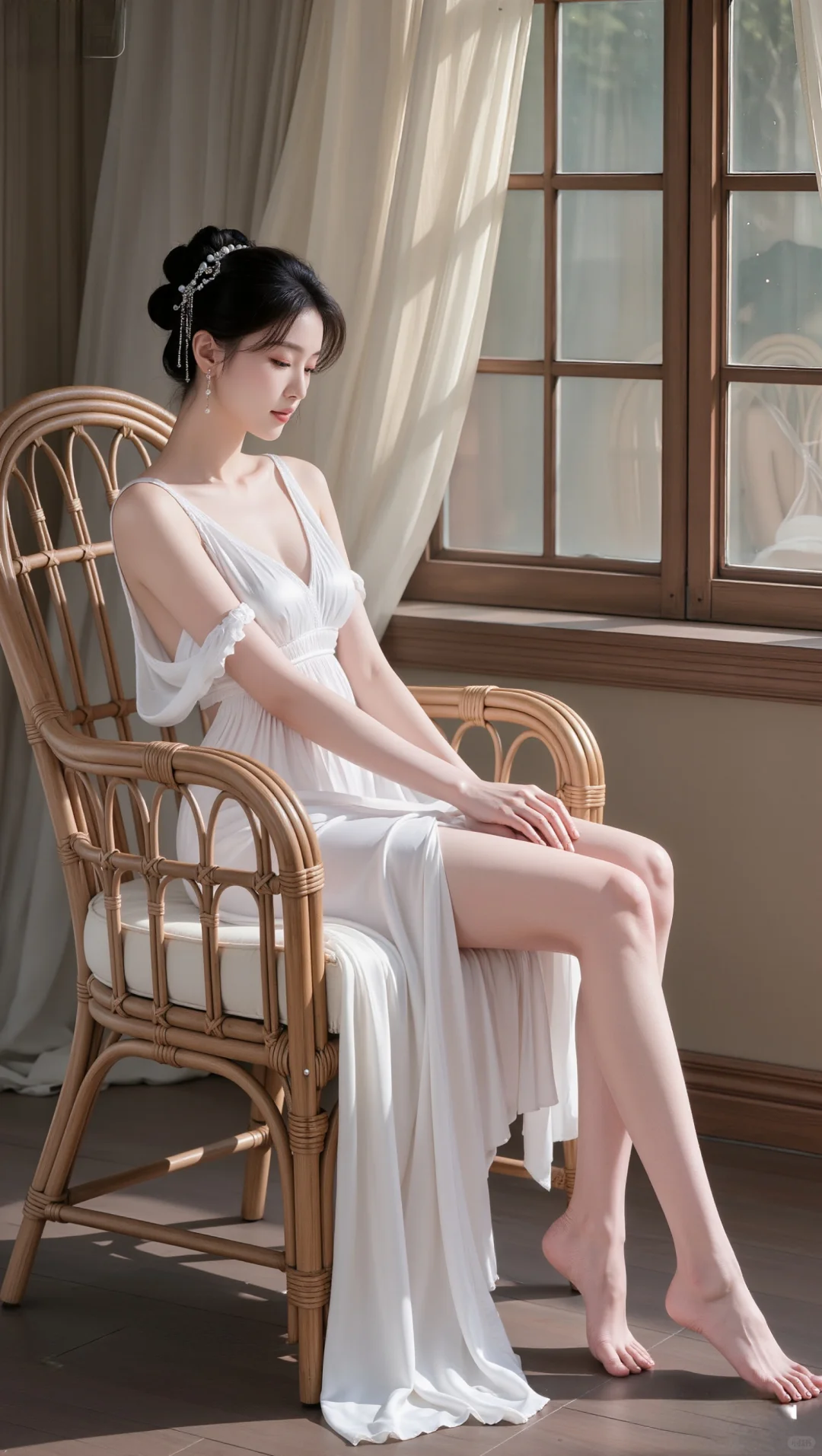 优雅女神，性感不失气质