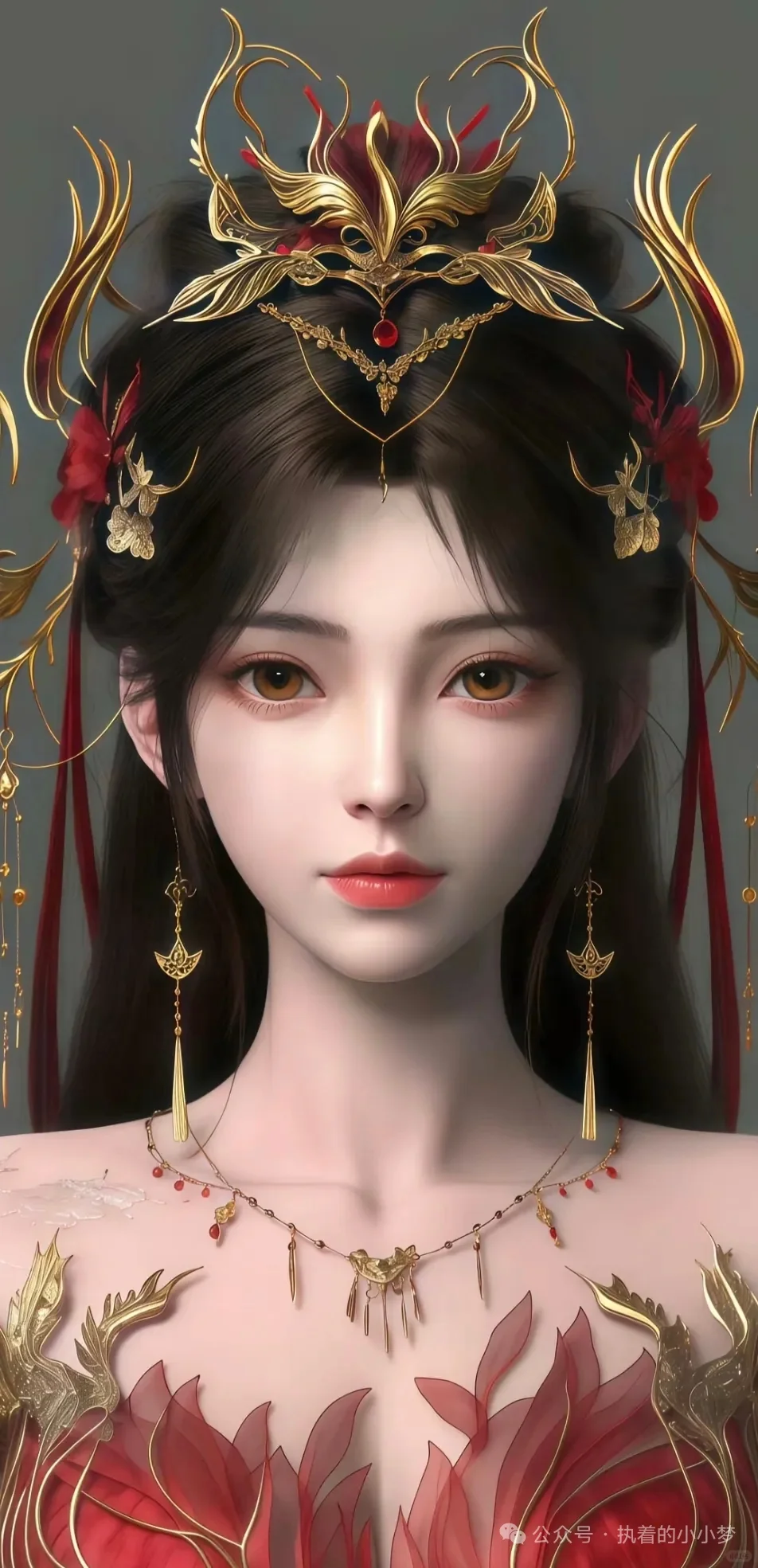 国漫女神火灵儿，上古时期的女神，绝美！！