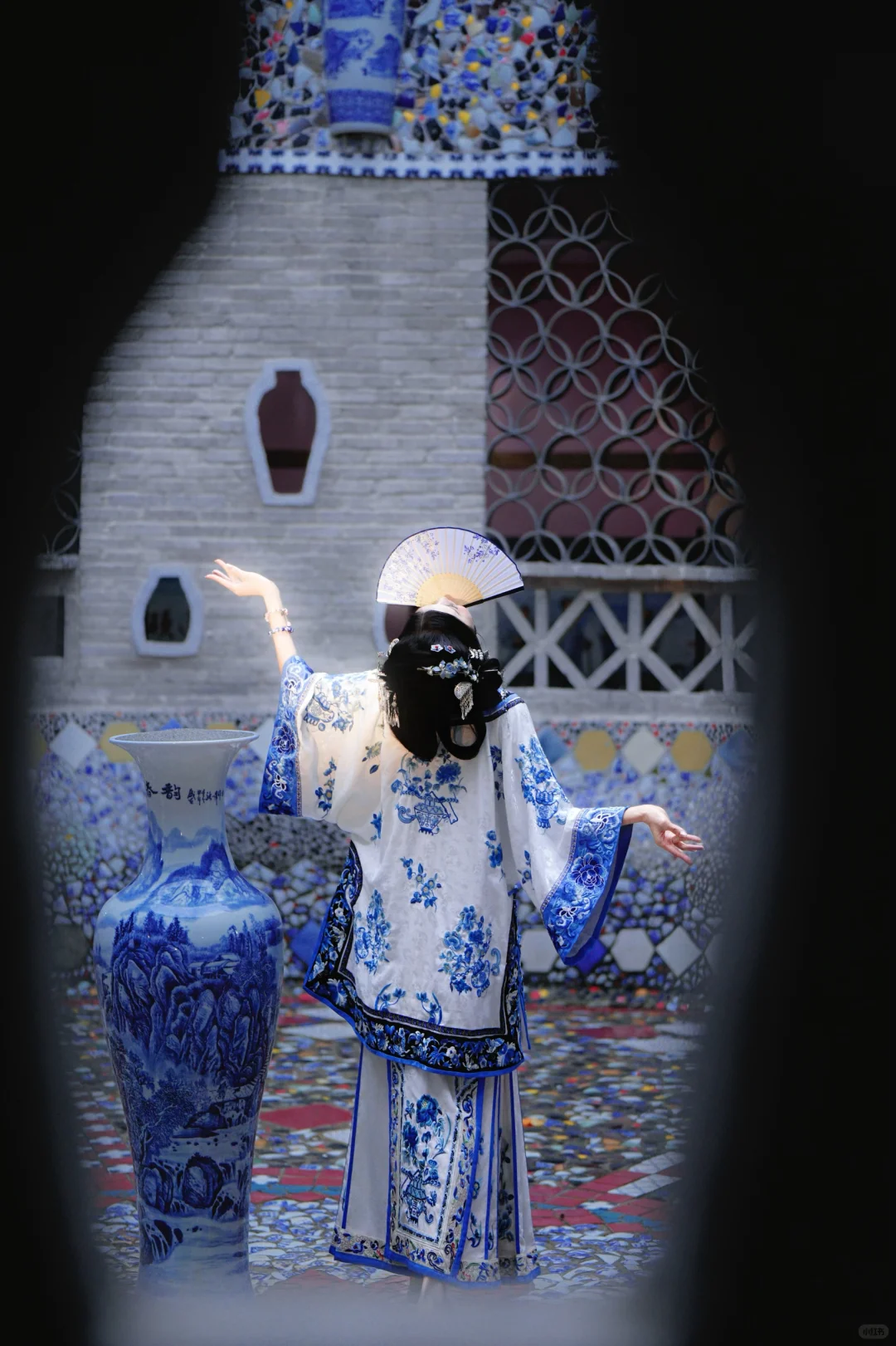 景德镇清汉女写真🔥、瓷宫被问爆的9️⃣机位