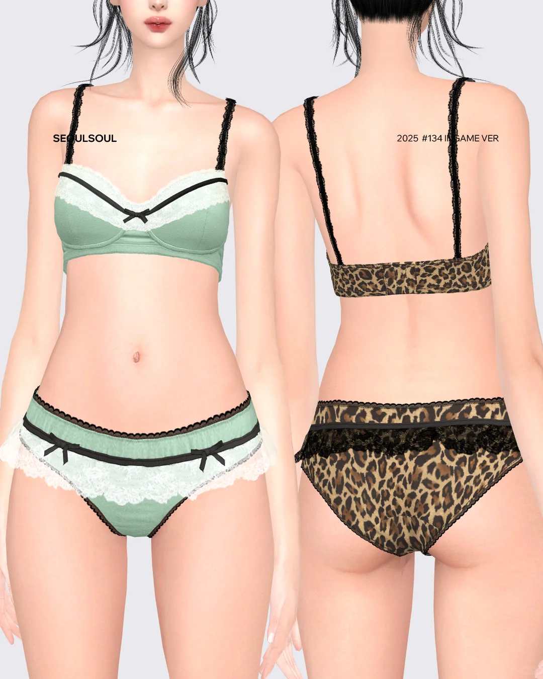 模拟人生4｜最新🆕可爱性感泳衣穿搭❗️