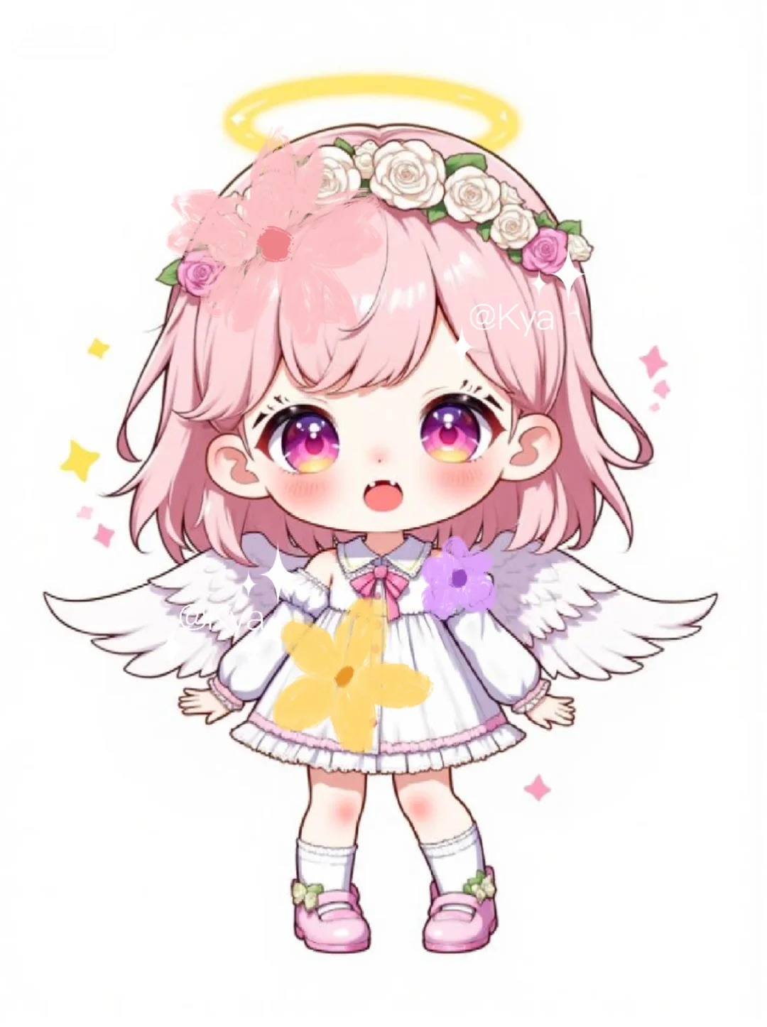 IPzoraa妹妹｜七彩天使-光明祝福（共15图）