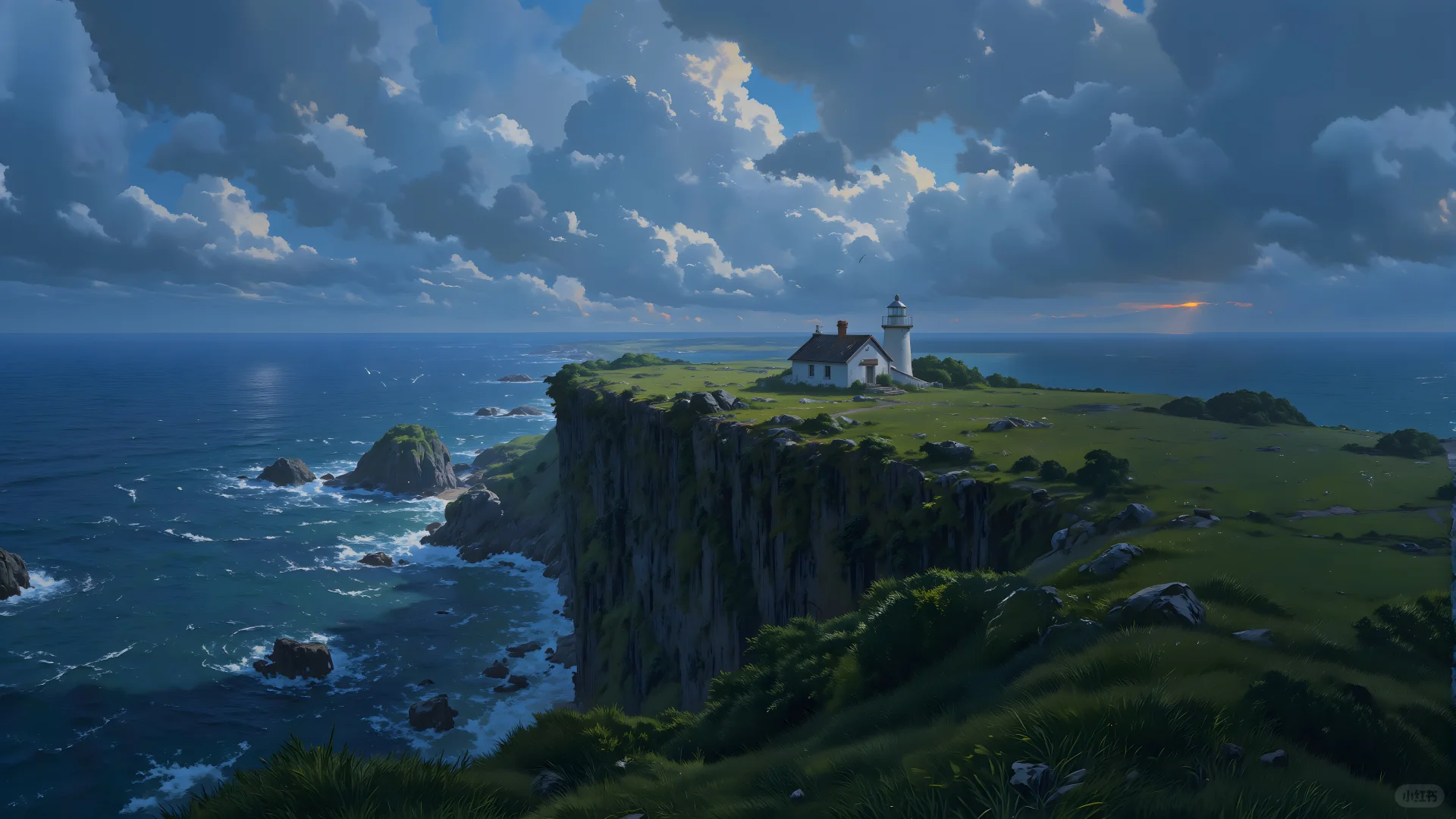 电脑壁纸 022-悬崖小屋