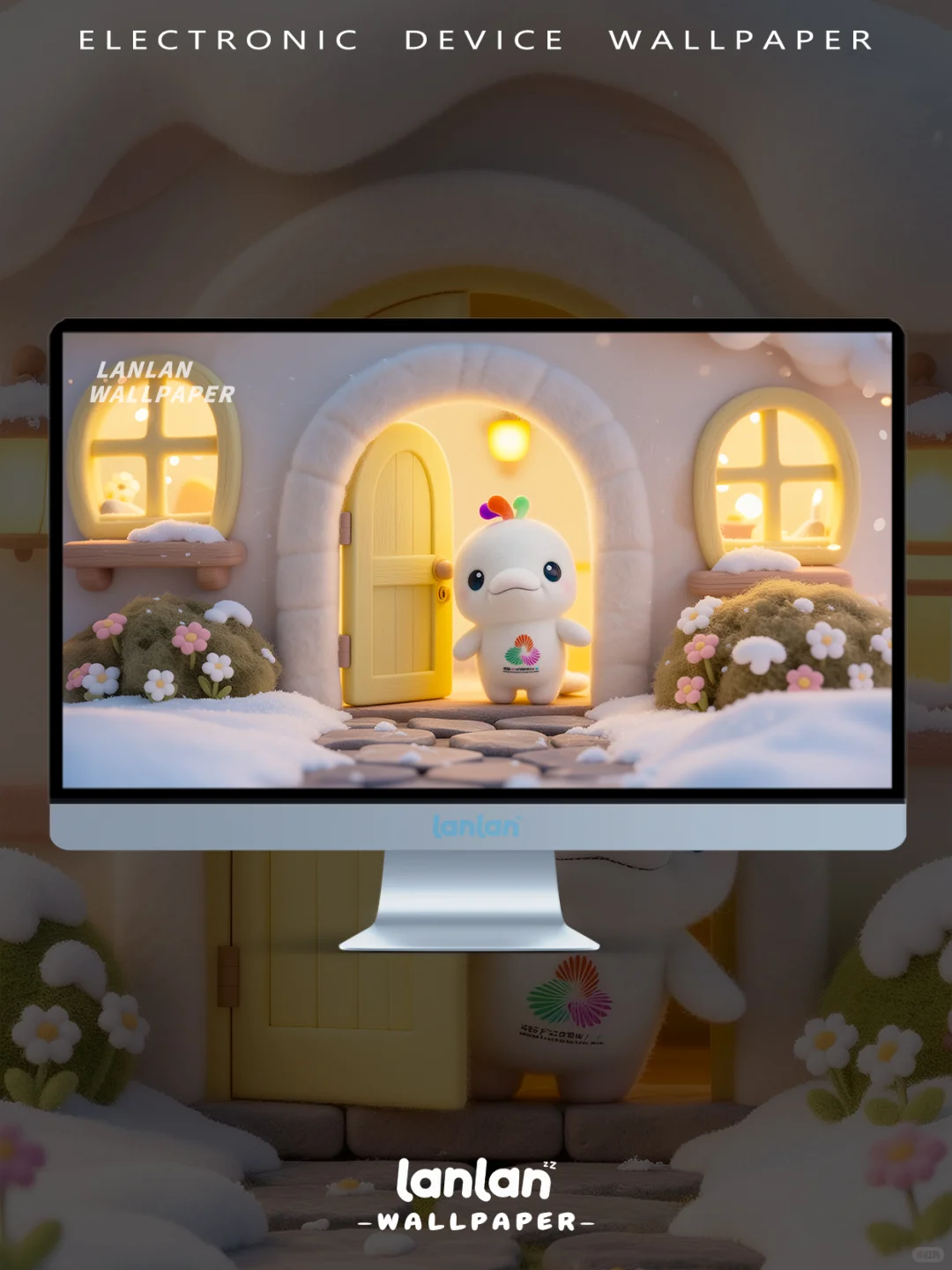 平板壁纸 | 大湾鸡 躲手机里悄悄探头🐣