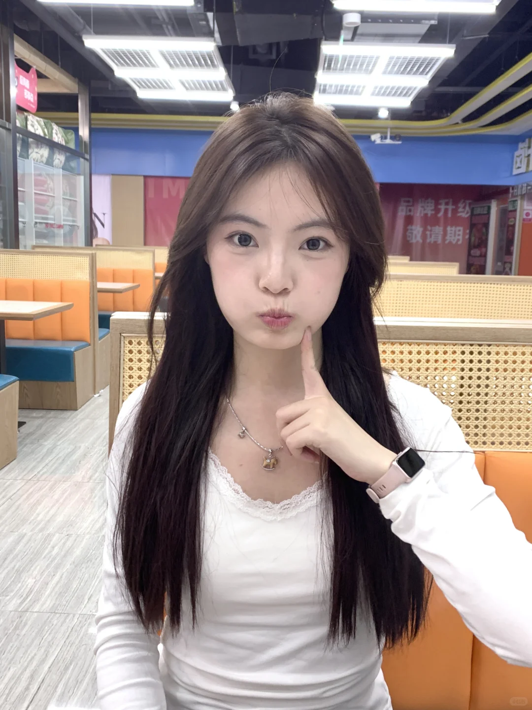 🎠方圆脸真的离不开项链