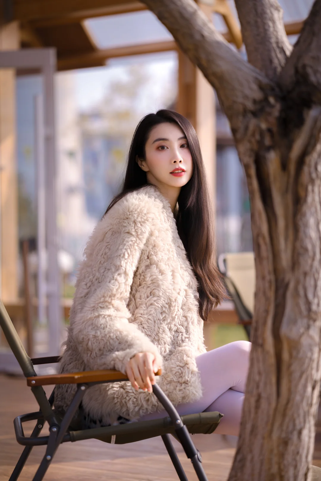 在秋天和我拍写真吧🍂