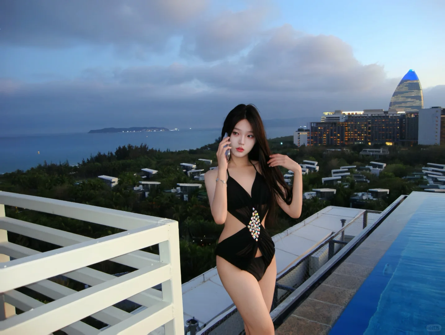 06年男妹妹第一次尝试泳装……