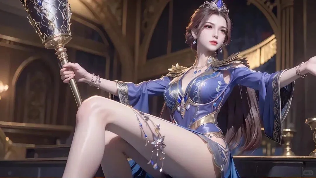 斗罗大陆：比比东精美壁纸来了，大长腿恨天高