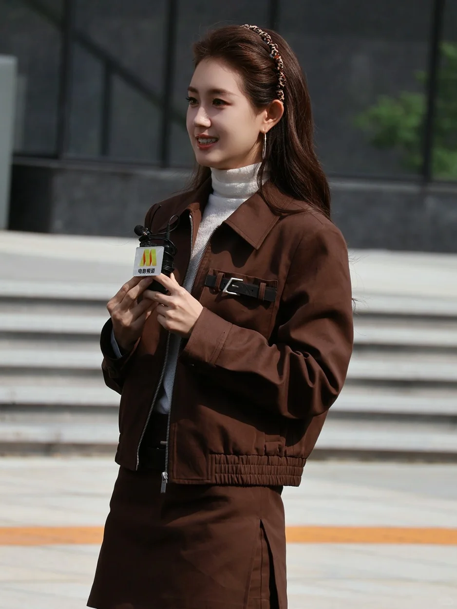 跟着明星学穿搭 | 郭宇欣同款美拉德穿搭