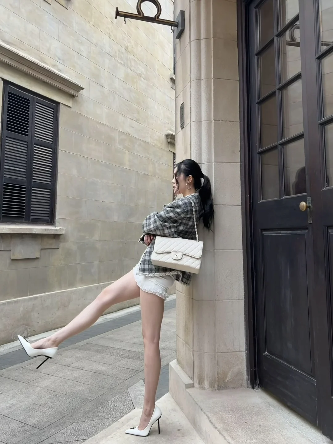 学御姐氛围感拍照姿势📷