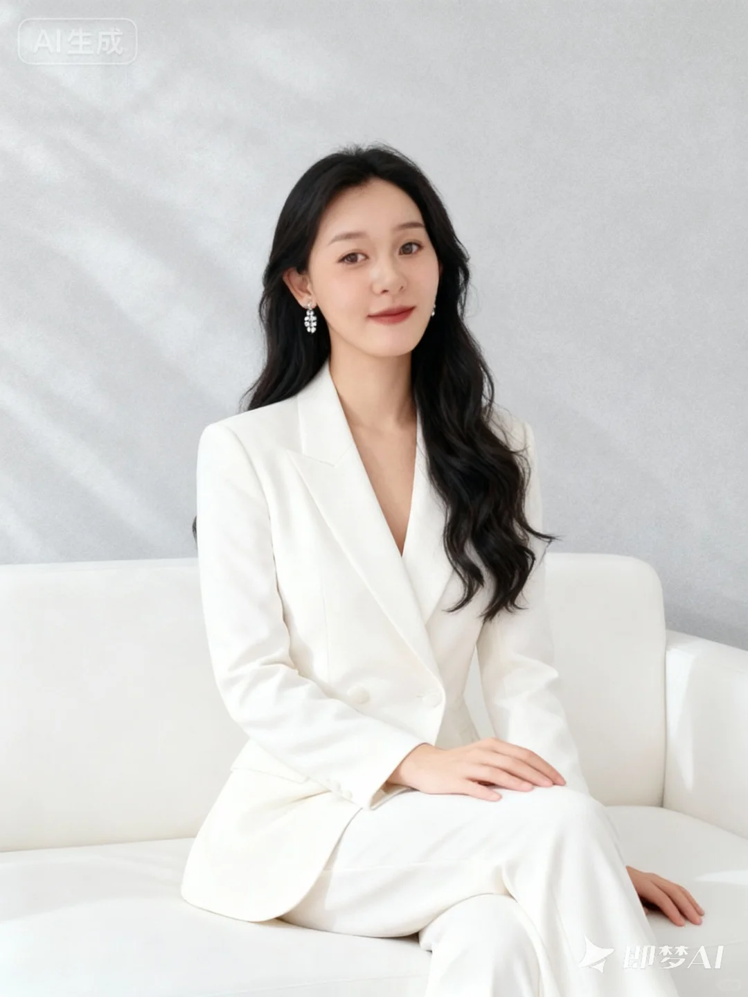 AI优雅又干练的职场形象满分模版