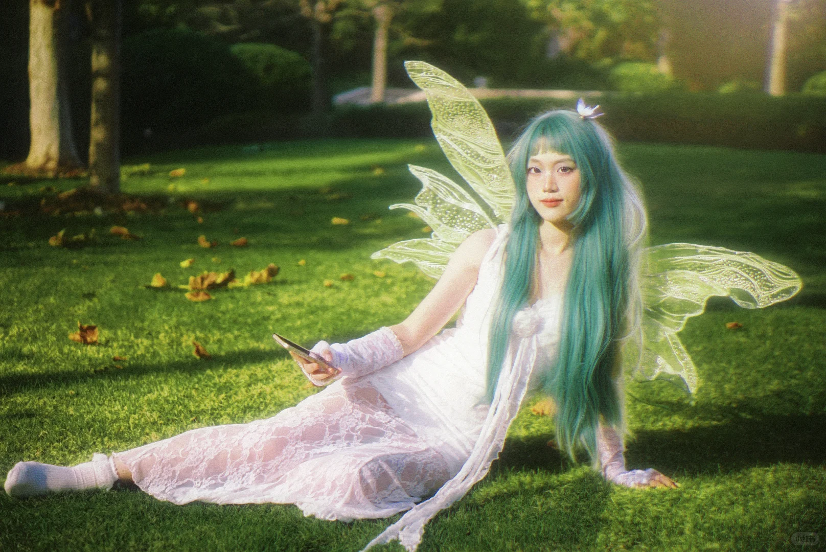 小精灵太好拍了！好仙好梦幻！🧚