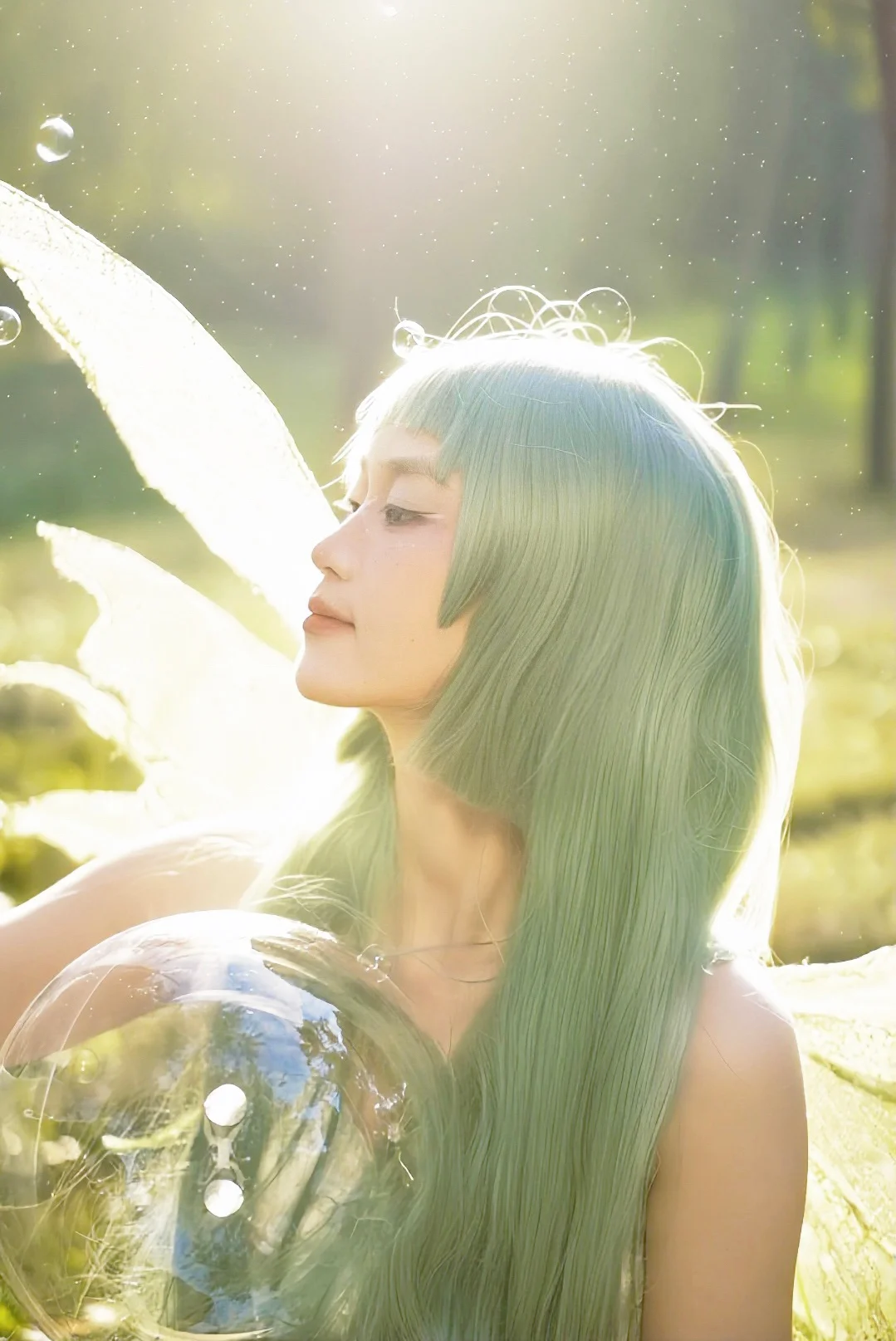 小精灵太好拍了！好仙好梦幻！🧚