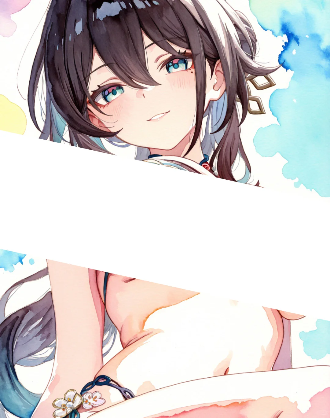 壁纸分享｜阮梅｜泳装｜001