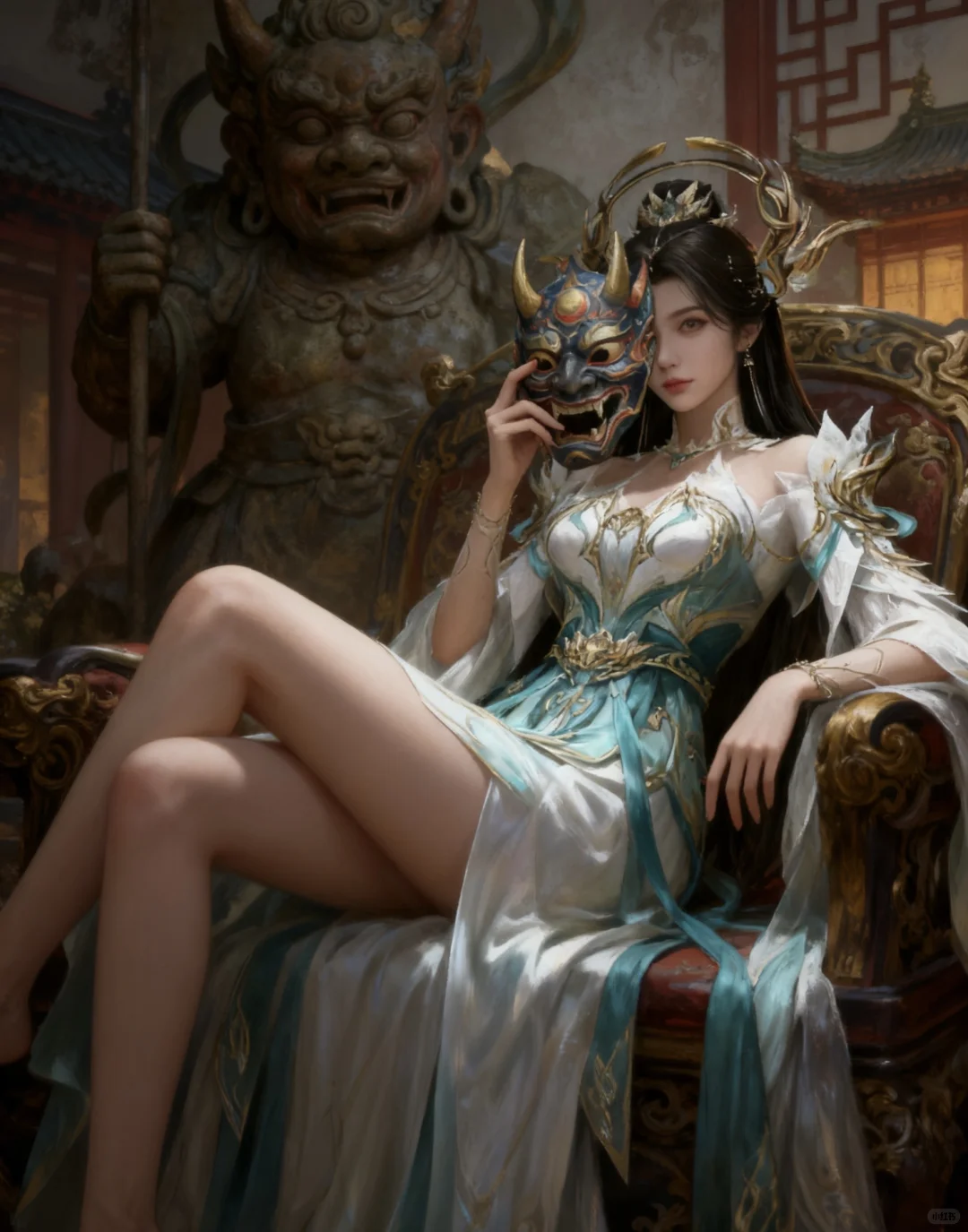 妈妈，这是我女神