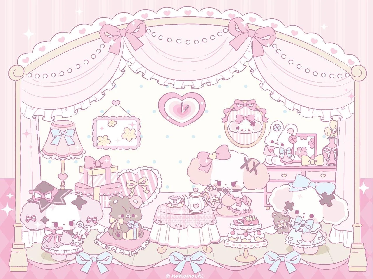 各种小可爱平板电脑壁纸！🍎