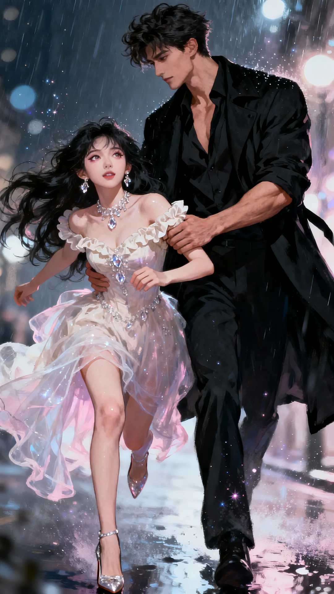 逃跑的女明星和她的男保镖