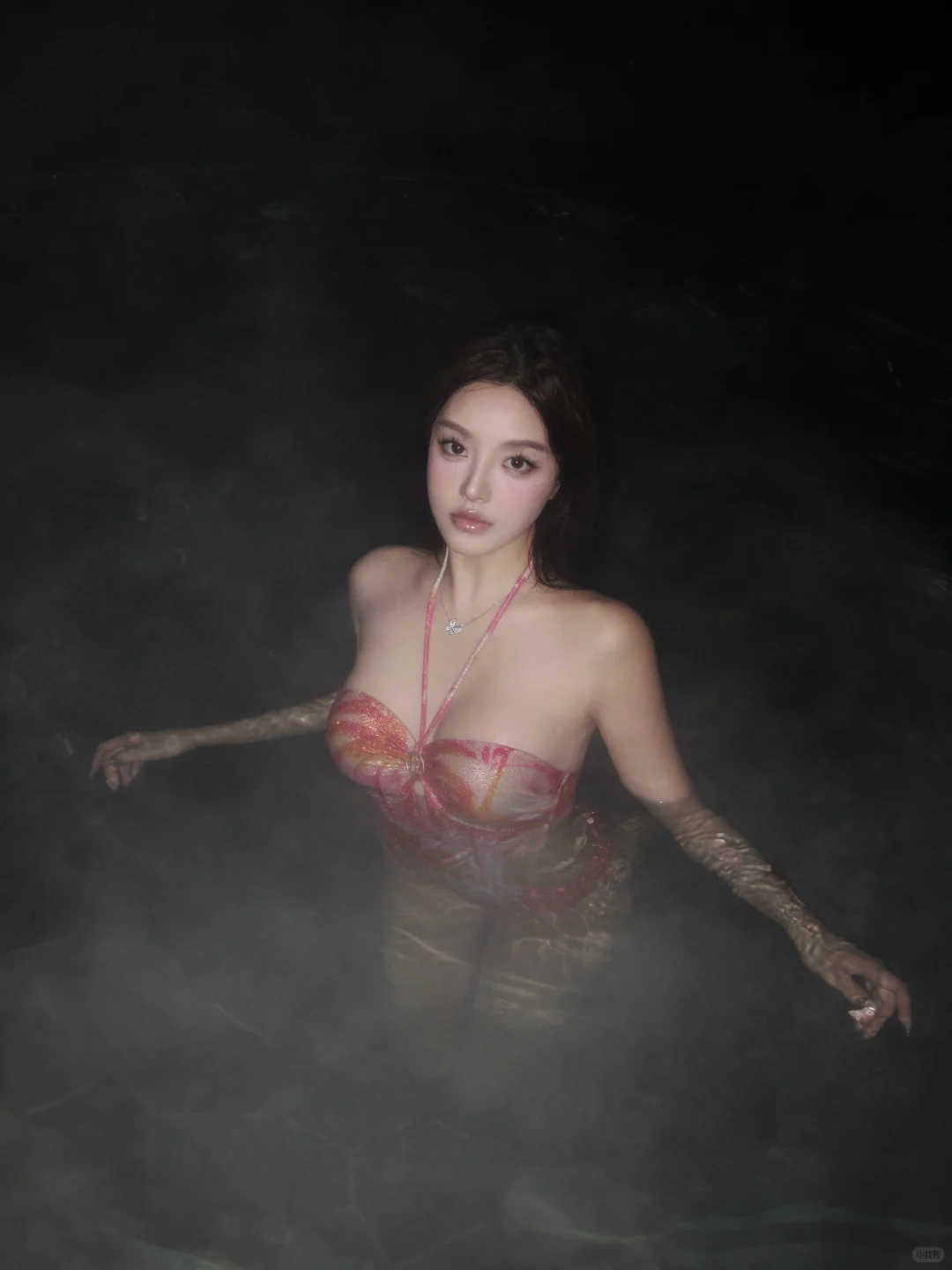 冬天适合躲在温泉里♨️