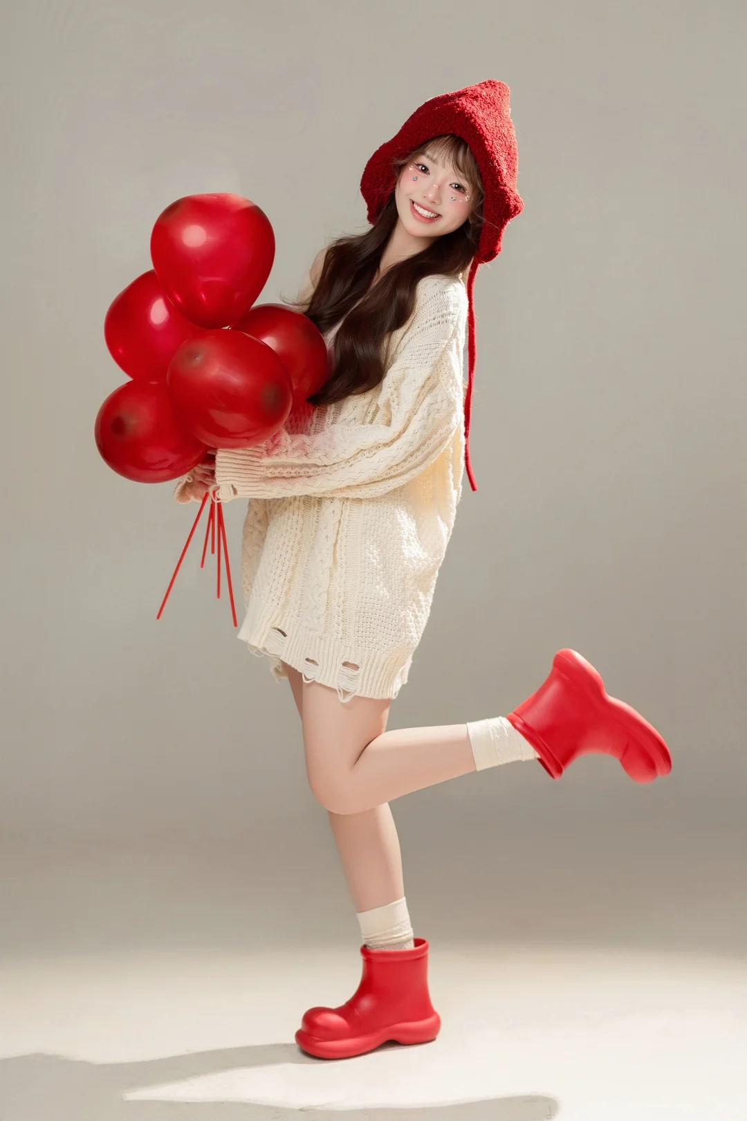 今年一定要拍一组小红帽圣诞写真风格🎄