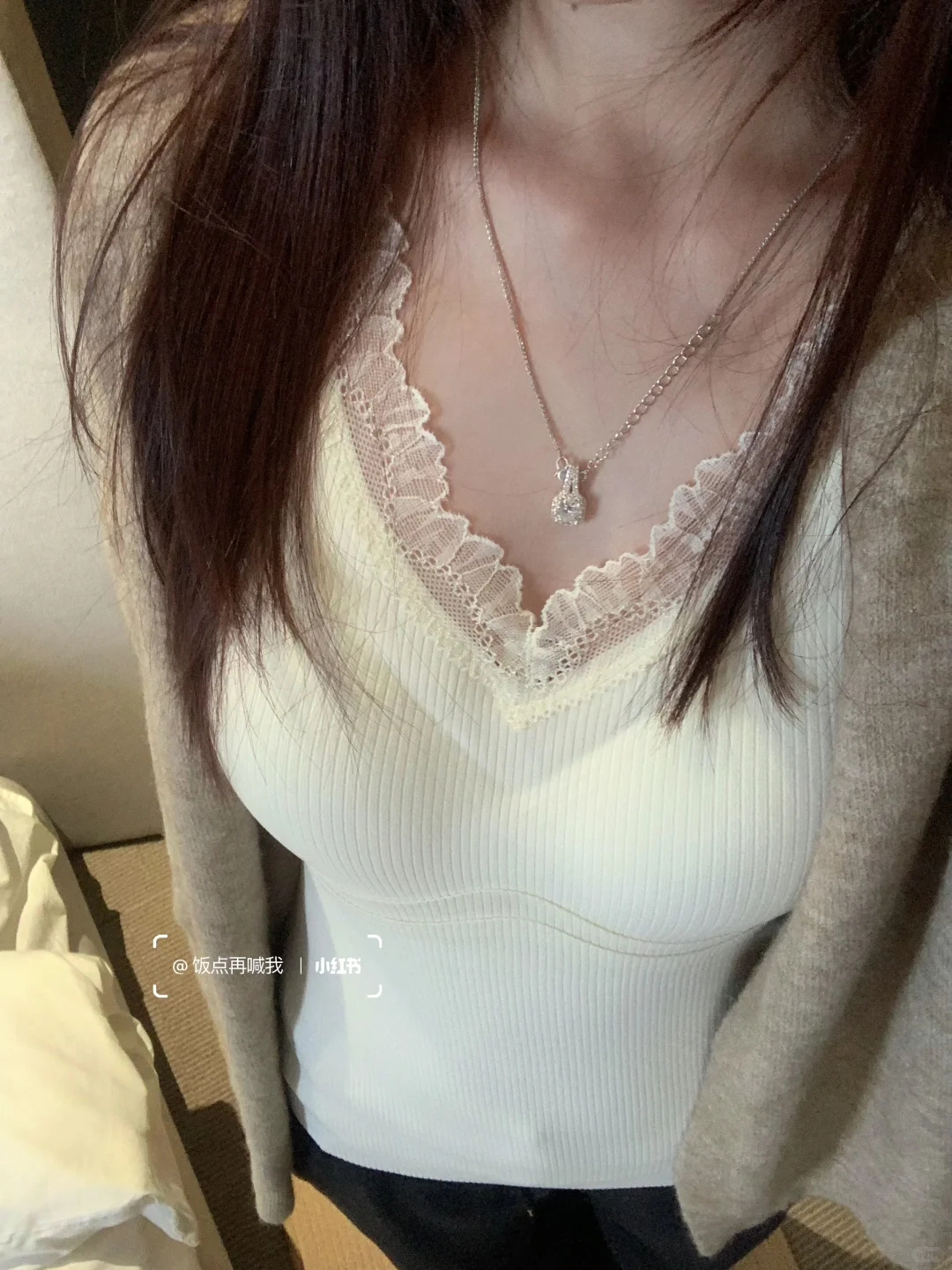 纯欲风😻又显大一个cup、好喜欢！！！