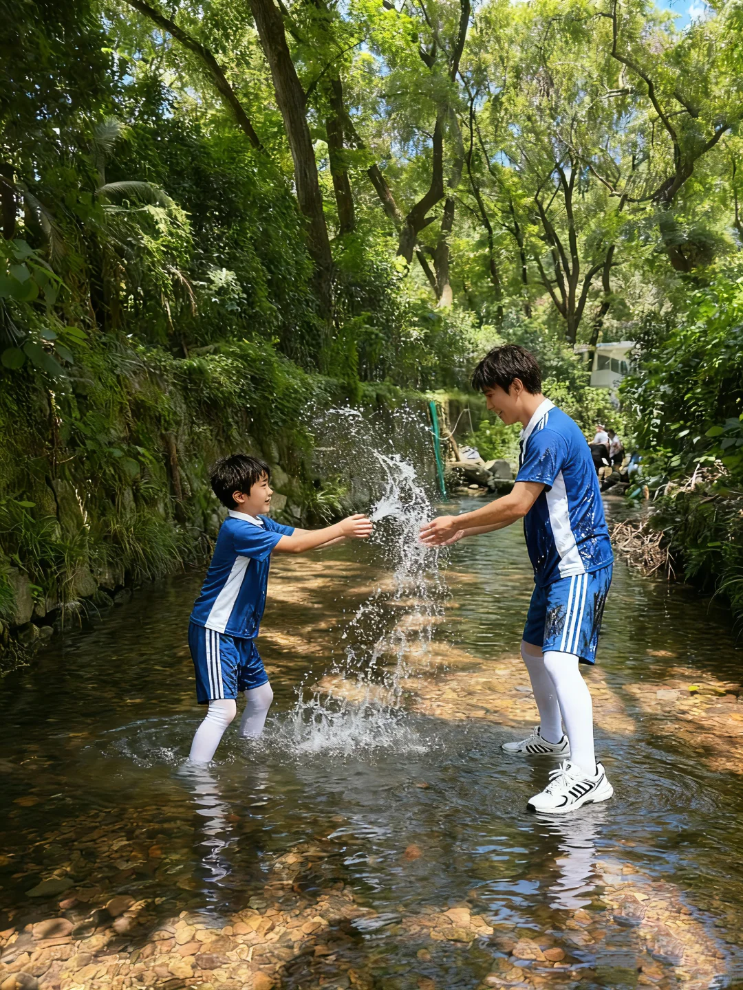 又是和哥哥出去玩的一天