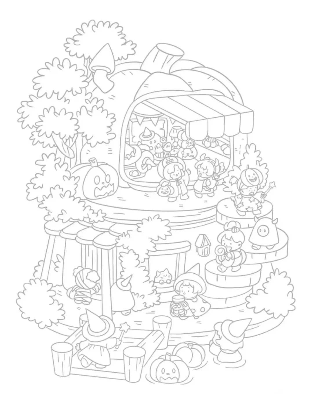 卡通绘画素材分享