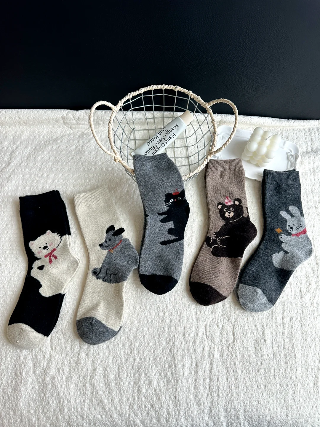 谁能拒绝一整排小动物袜子啊！【782】