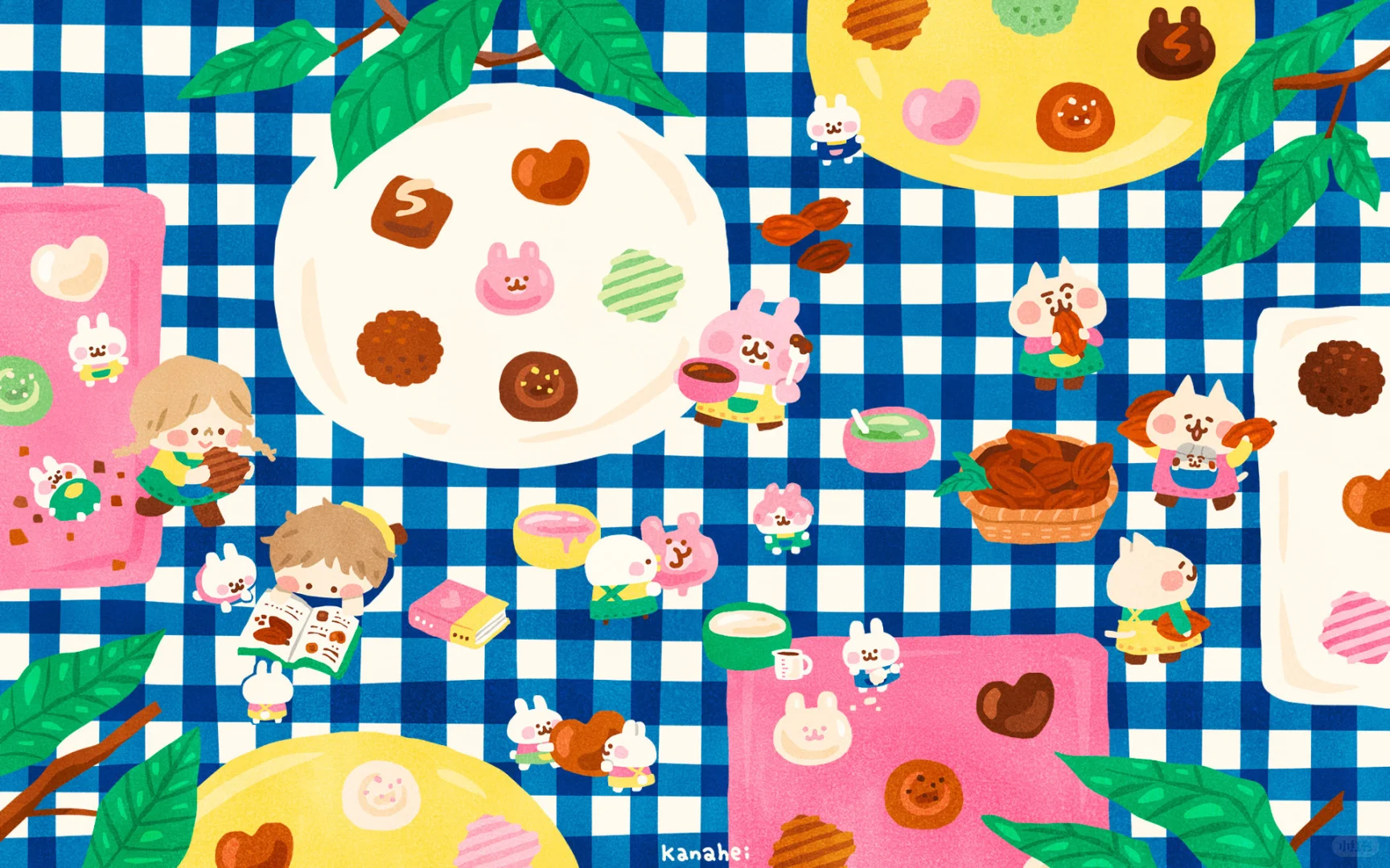 𝙎𝙝𝙖𝙧𝙚 🌟治愈系卡通iPad壁纸