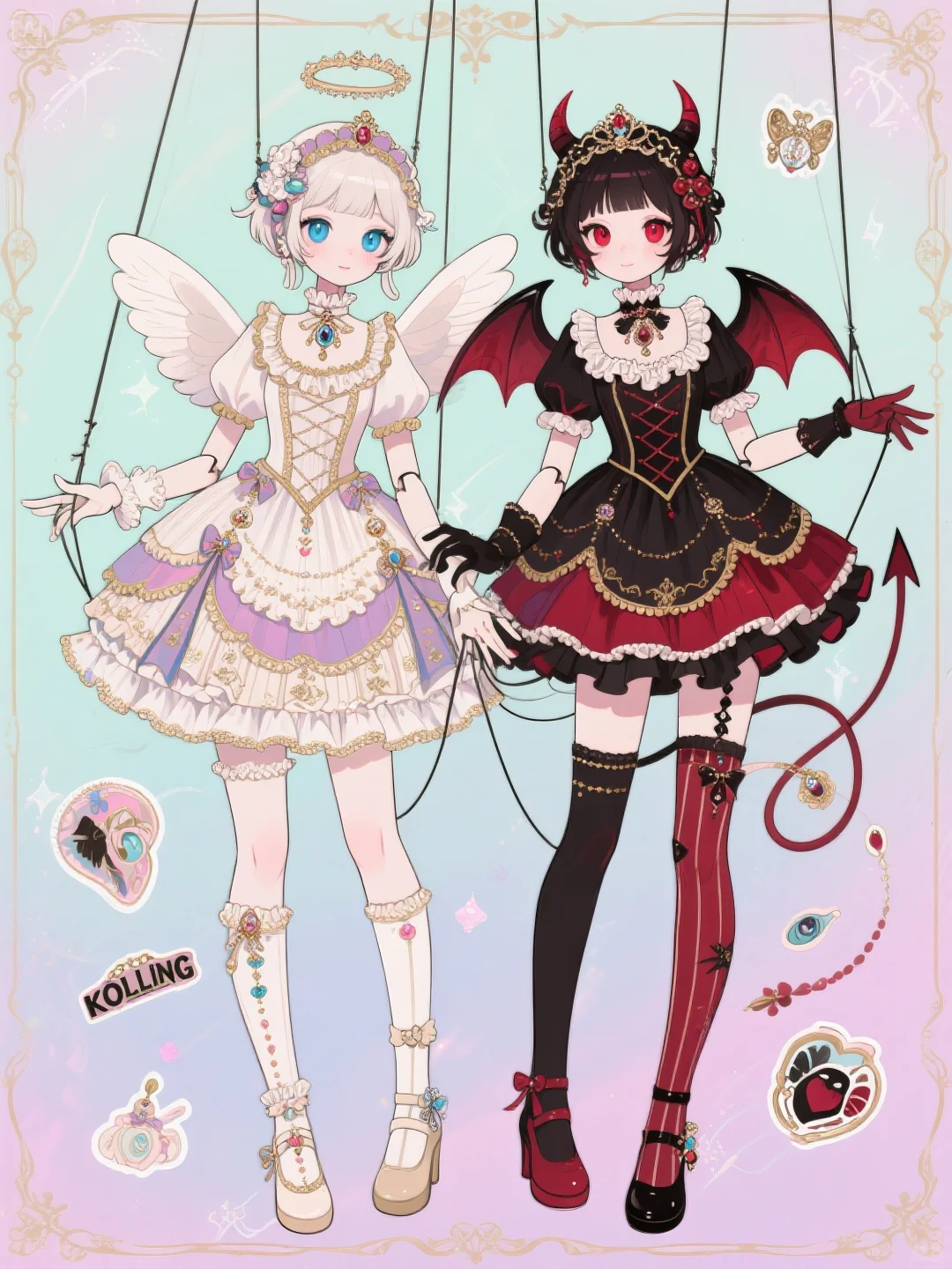 牵丝木偶|天使与魔鬼