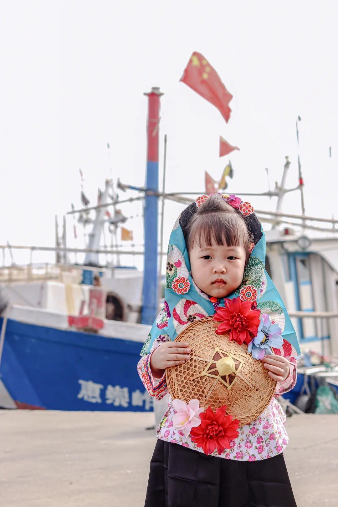 福建三大渔女之—惠安女（附位置）