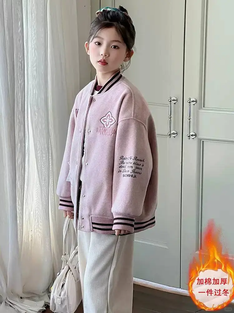 2025新款女童棒球服⛄️韩系萌宝必备