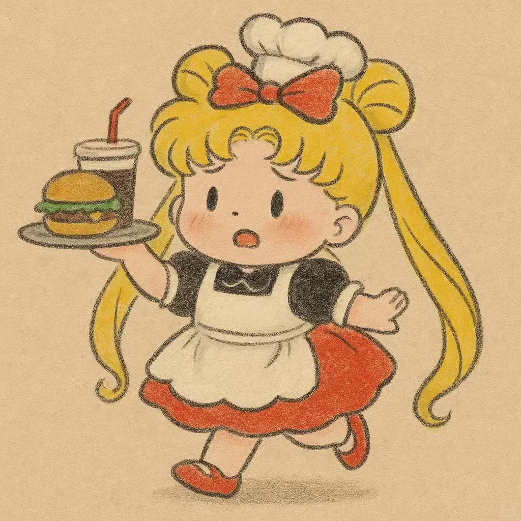 这也太可爱了叭！美少女战士头像～